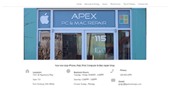 Desktop Screenshot of apexcustompc.com